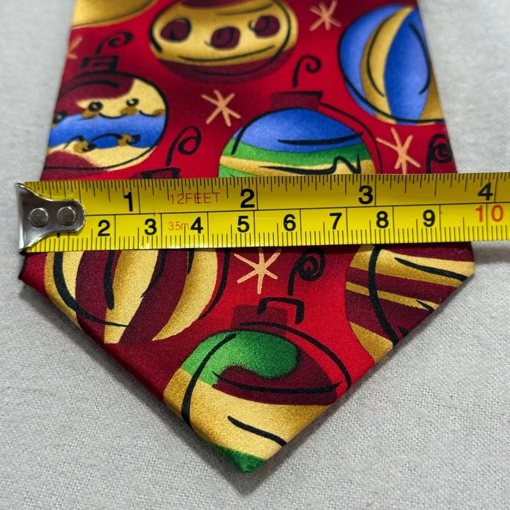 J. Garcia Creme de Menthe Hangover Vintage Silk Holiday Ornaments X Long 3.75x63